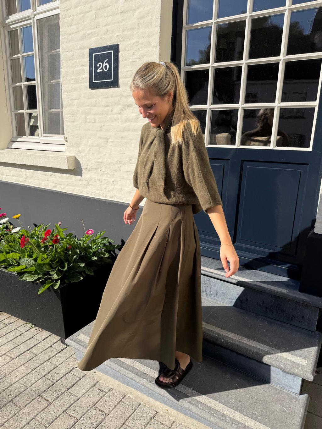 Winnie Skirt Khaki