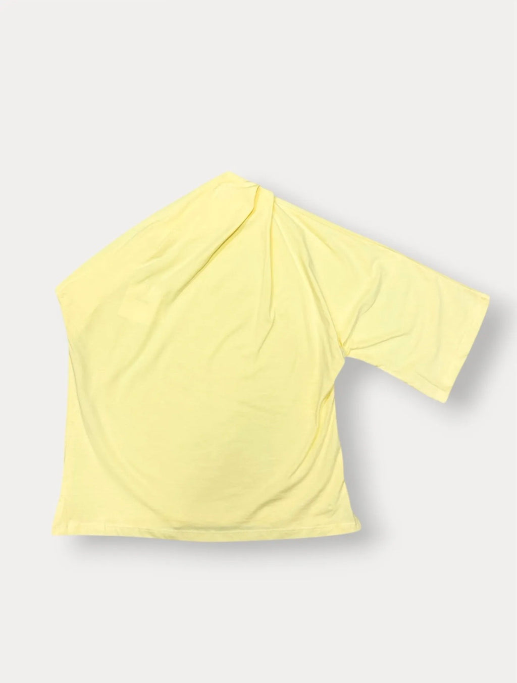 Suki One Shoulder Top Yellow