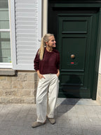 Mohair Knit Bordeaux