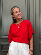 Soléne Knit Red