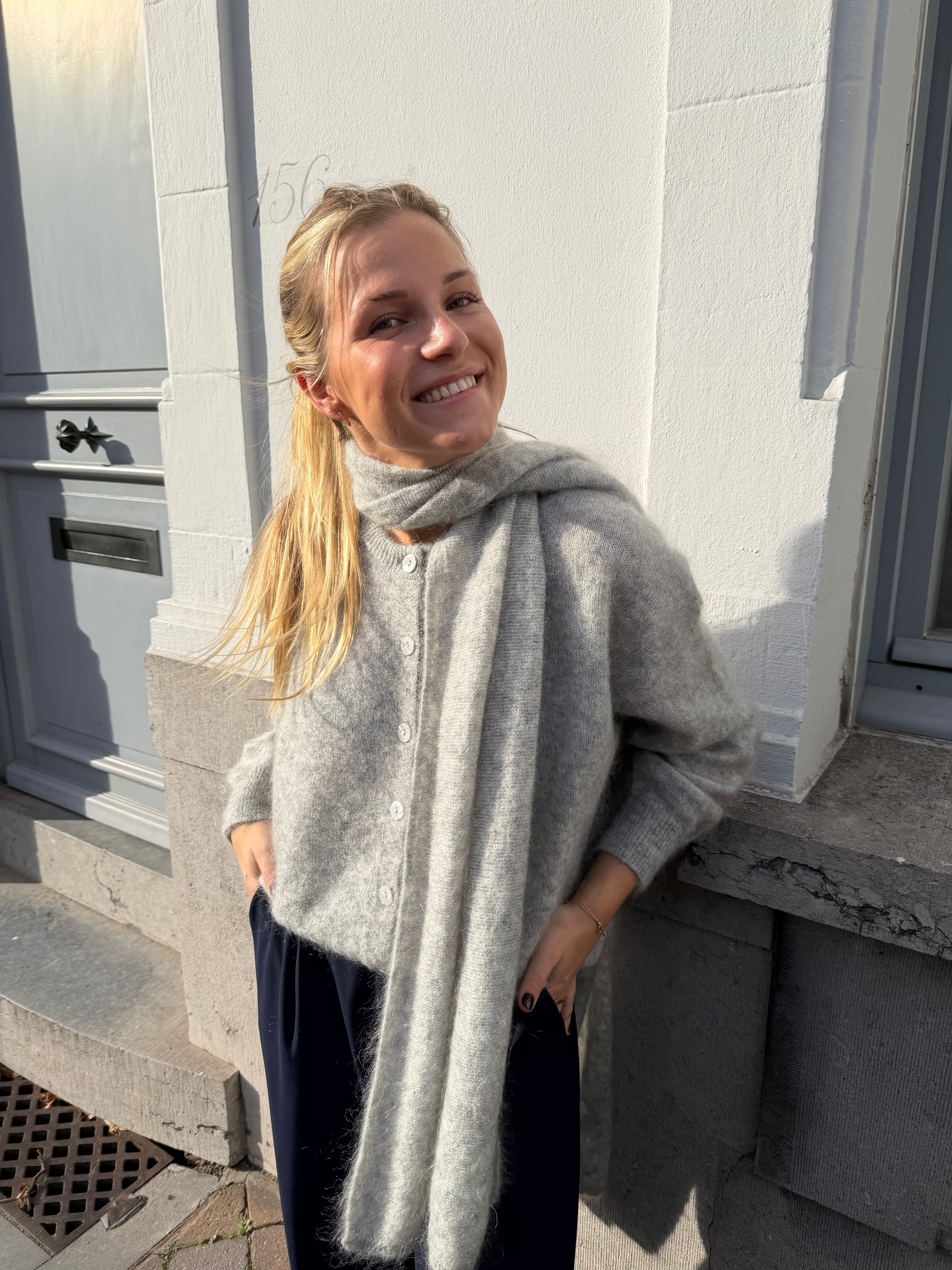 Marie Claire Gilet Grey