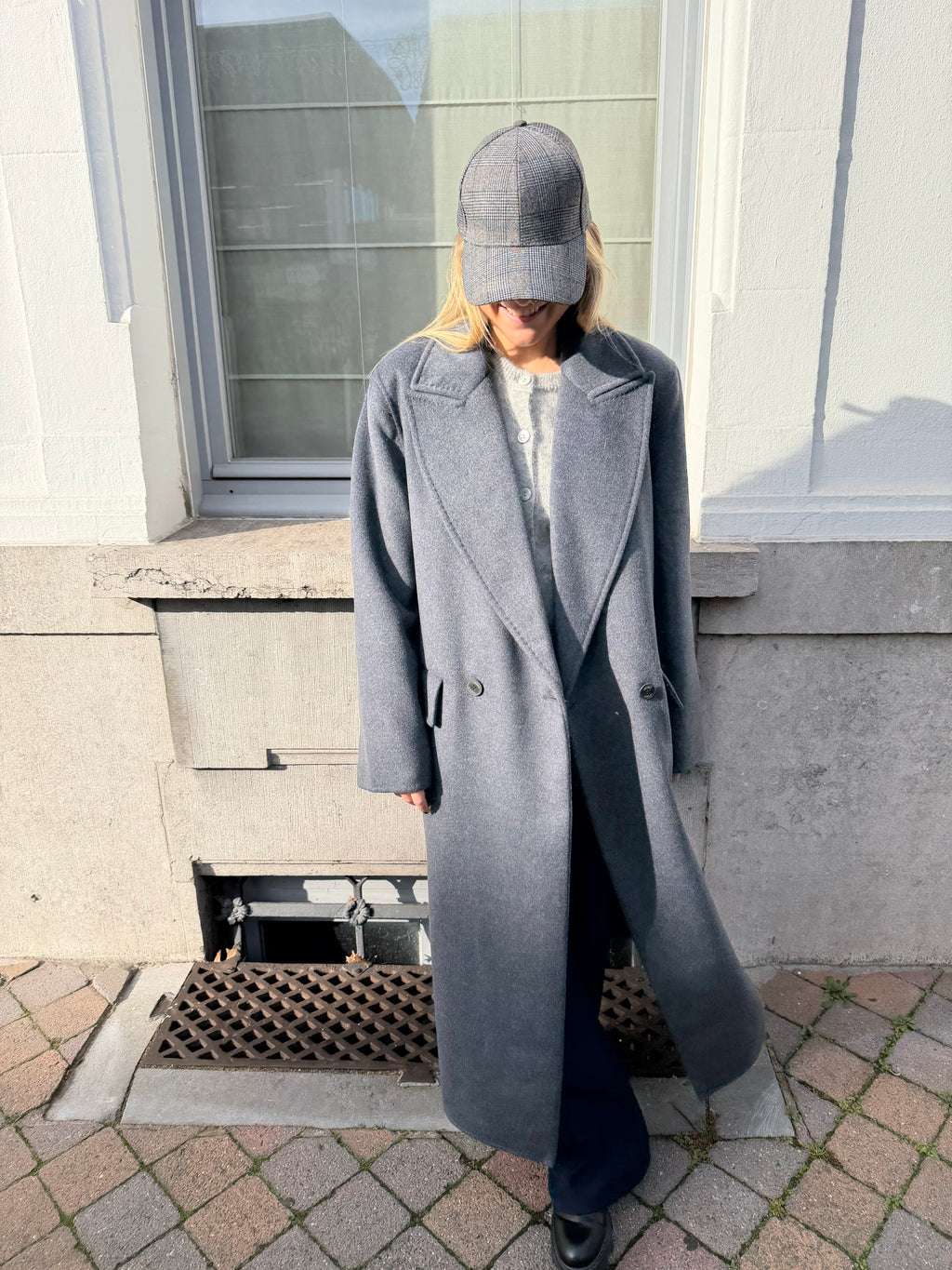 Justine Coat Grey