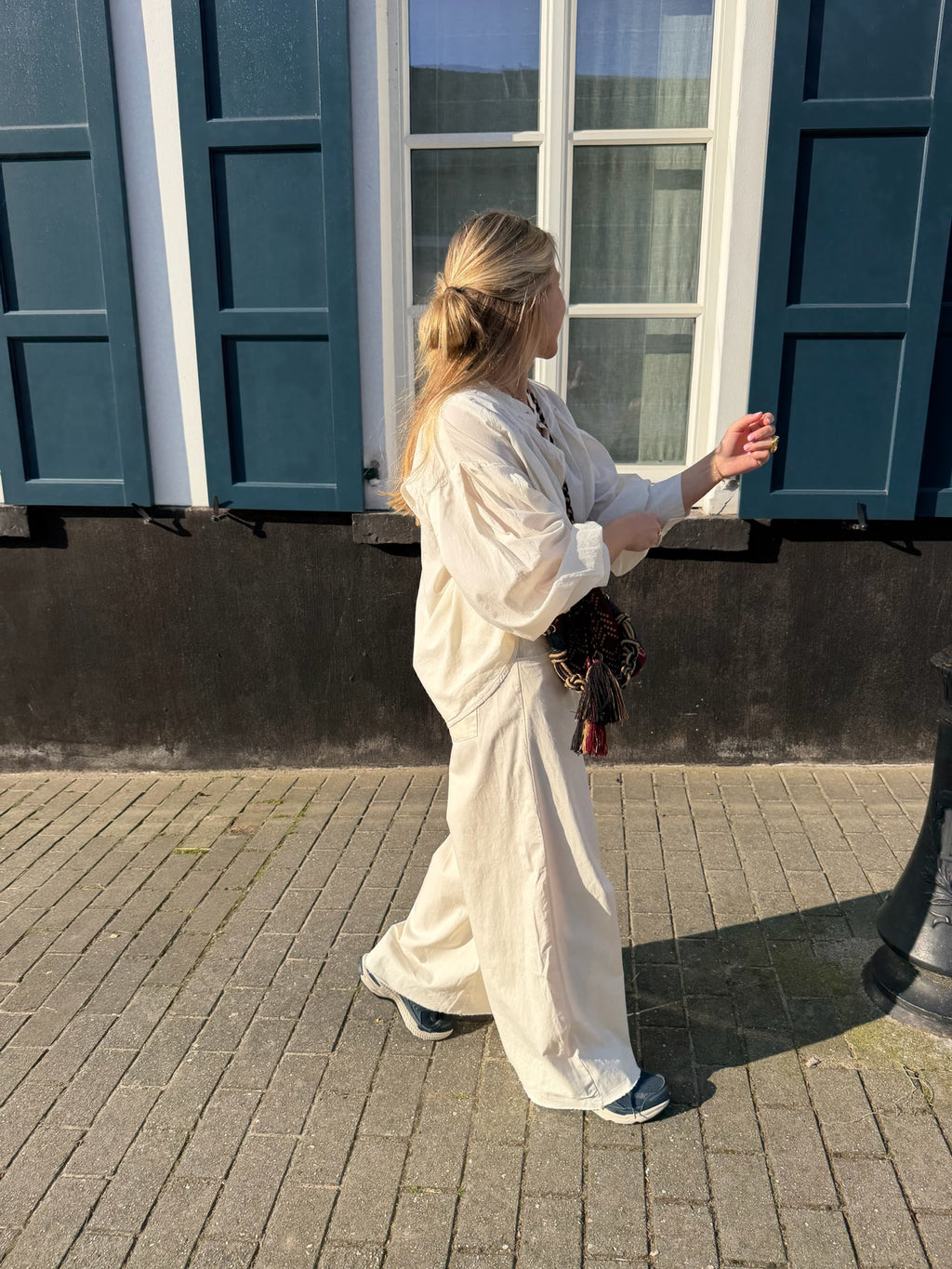 Oversized Blouse Ecru
