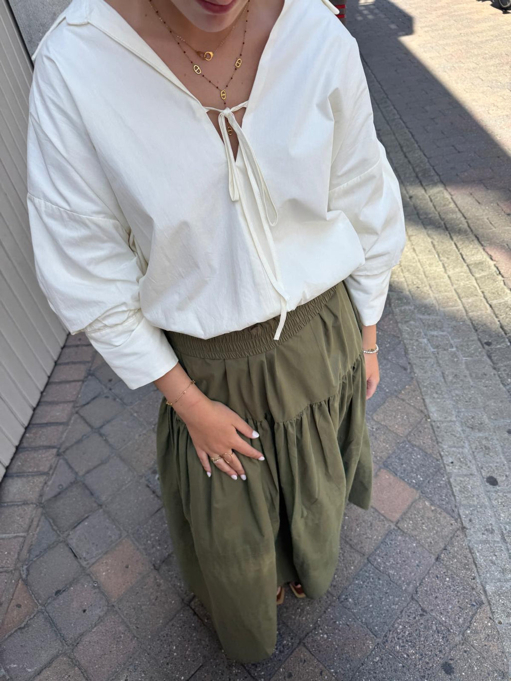 Khaki Skirt