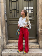 Estelle Pants Red