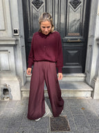 Romee Gilet Burgundy