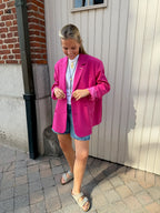 Oversized Blazer Fushia