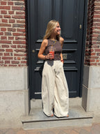Colette Pants Ecru