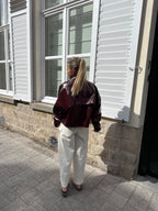 Lou Jacket Burgundy