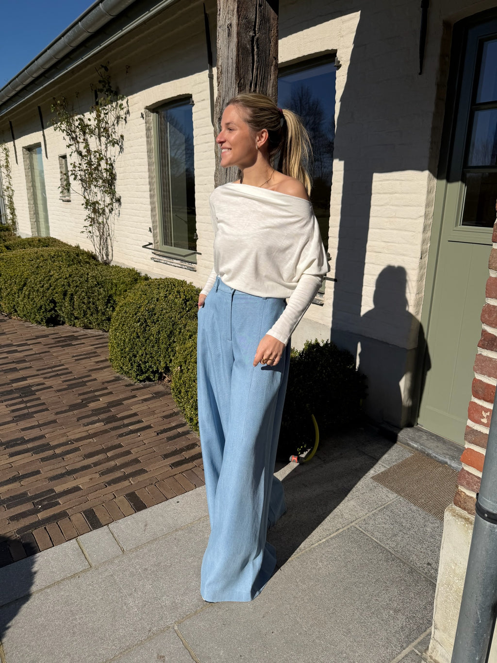 Emma Top White