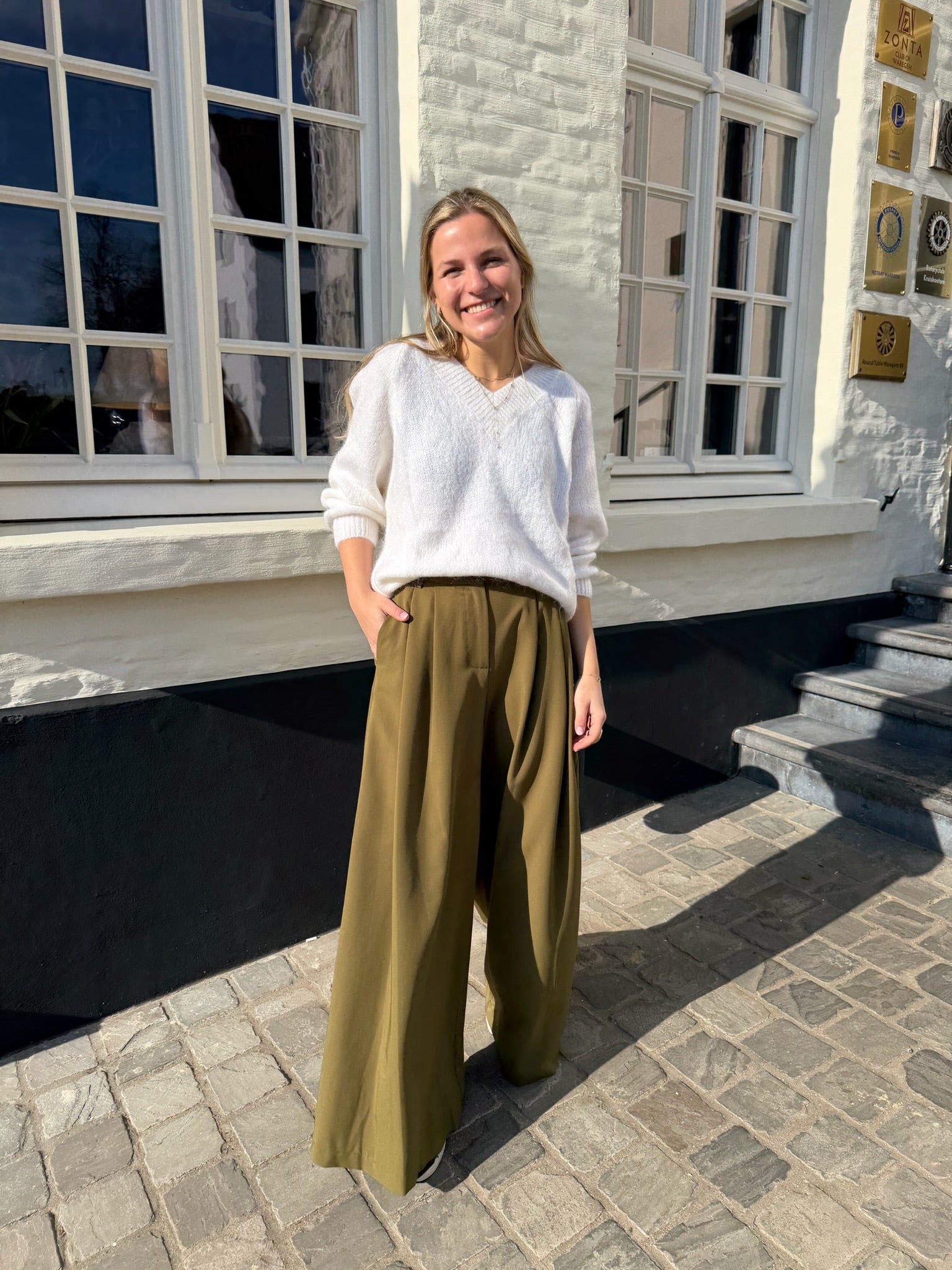 Madeleine Pants Khaki