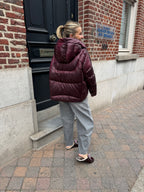 Juliette Coat Burgundy