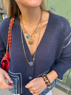 Cozette Cardigan Marine