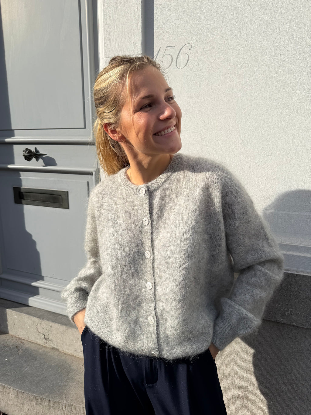 Marie Claire Gilet Grey