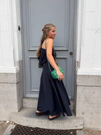 Suki One Shoulder Top Marine