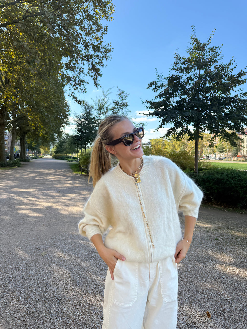 Lou Gilet Ecru