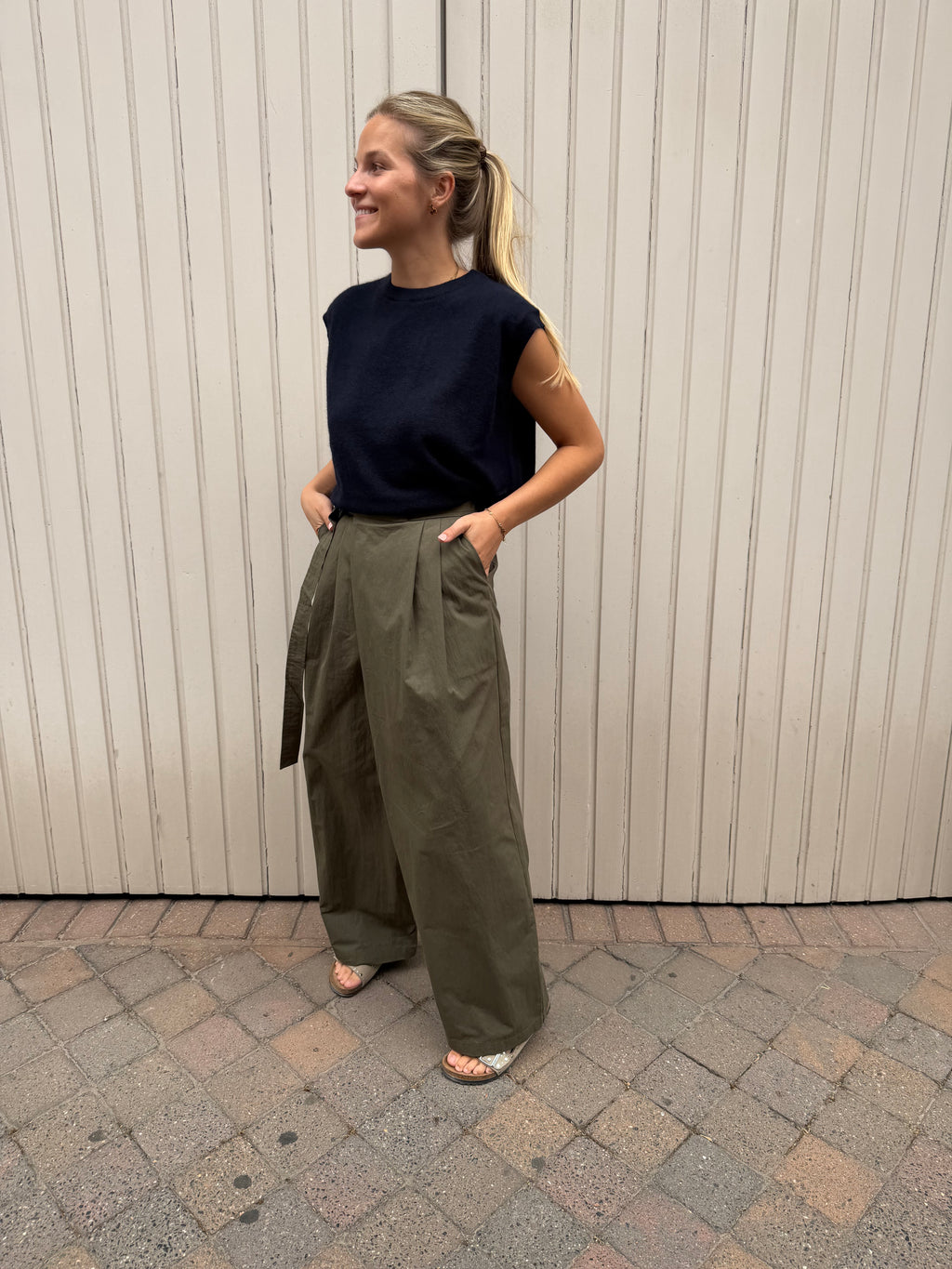 Overslag Khaki Pants