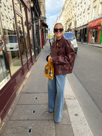 Alix Vest Burgundy