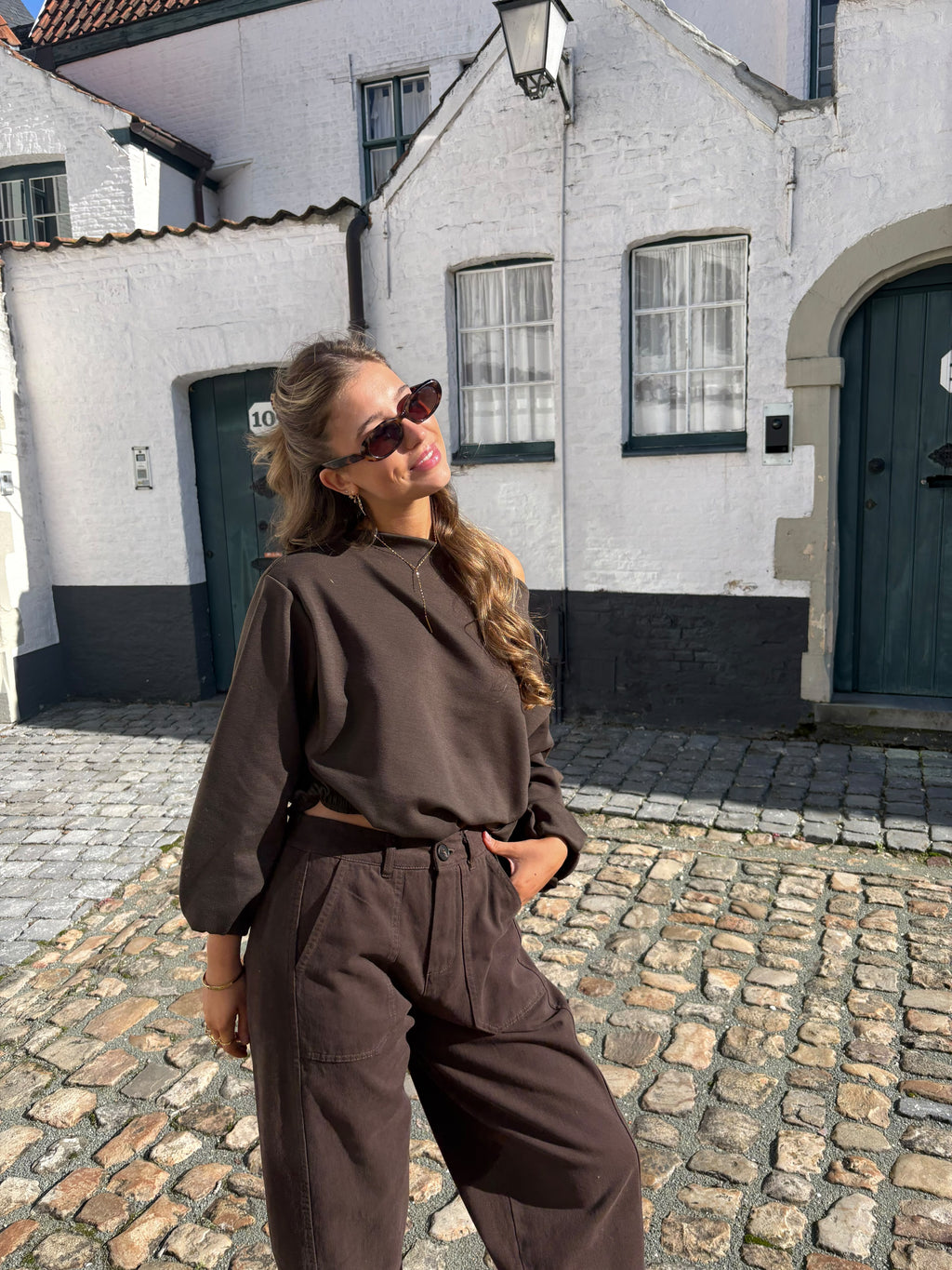 Juline Pants Brown