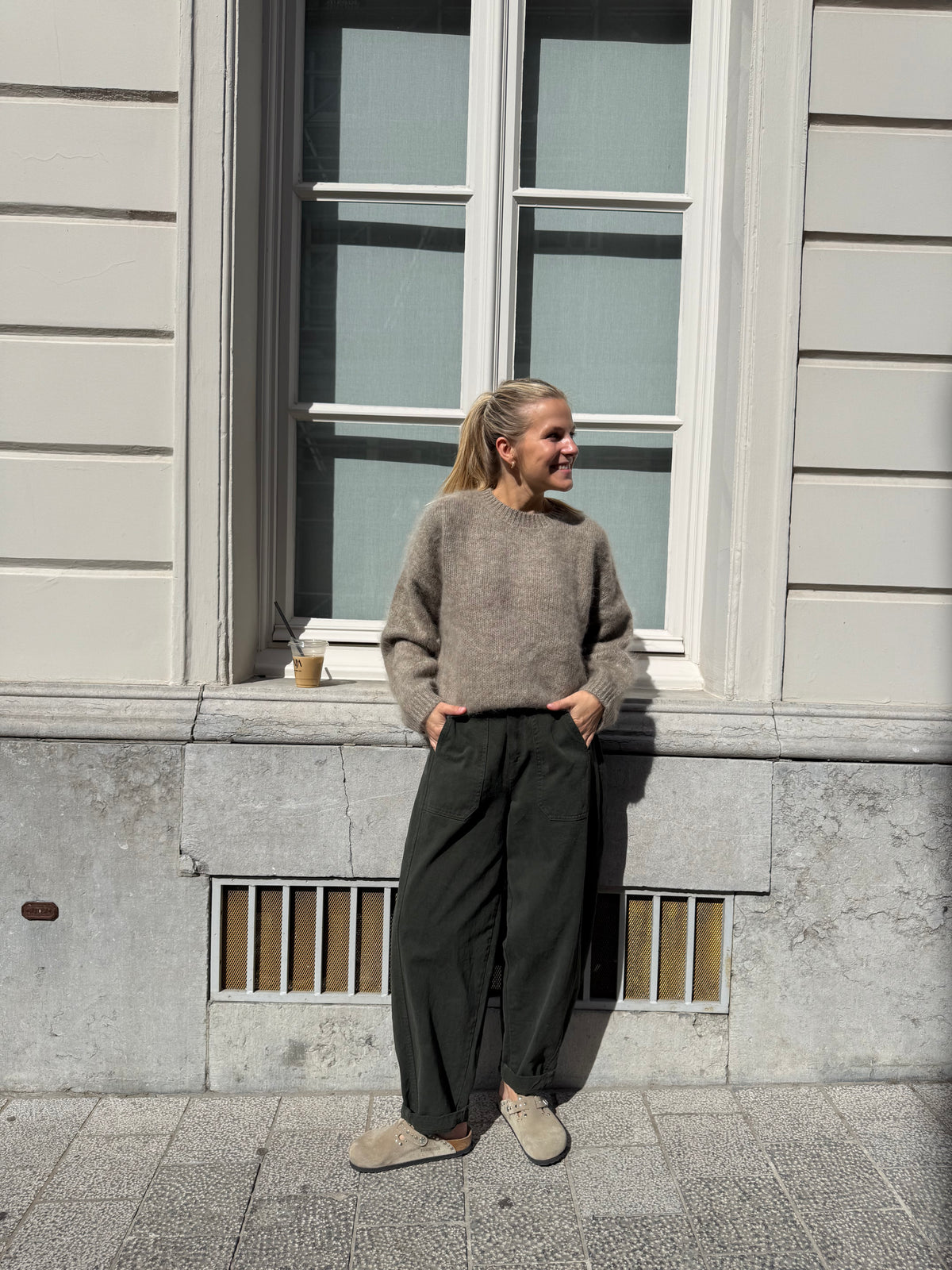 Juline Pants Dark Green