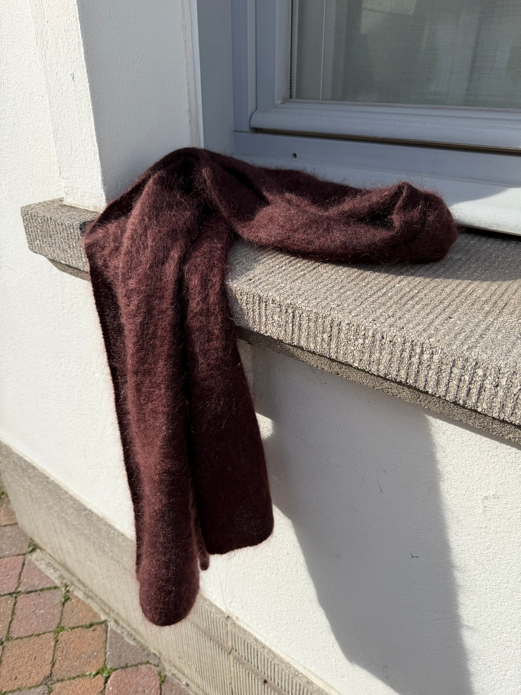 Marie Claire Scarf Chocolate