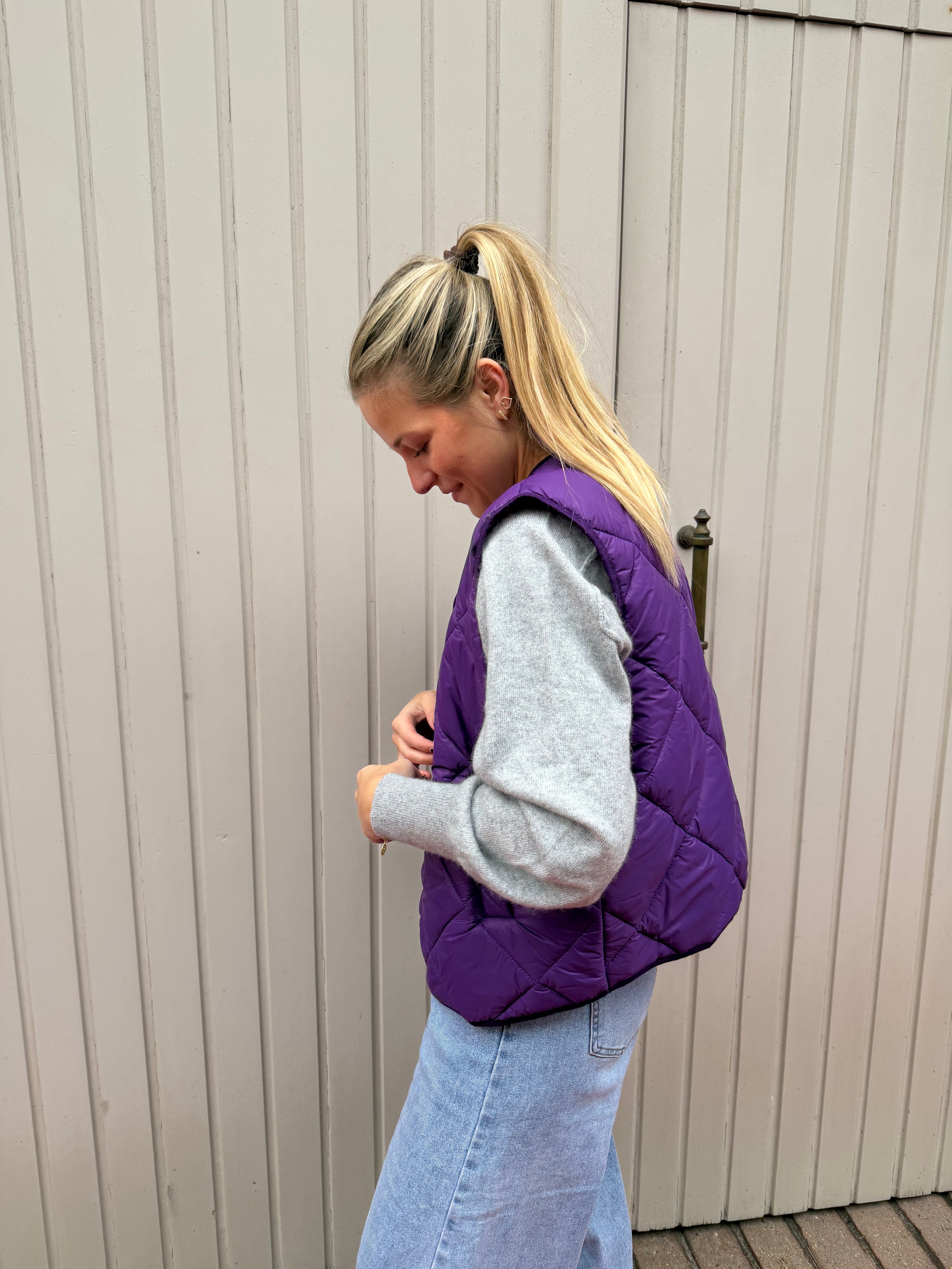 Julie Bodywarmer Purple