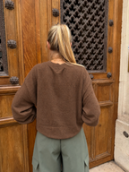 Rose Knit Brown