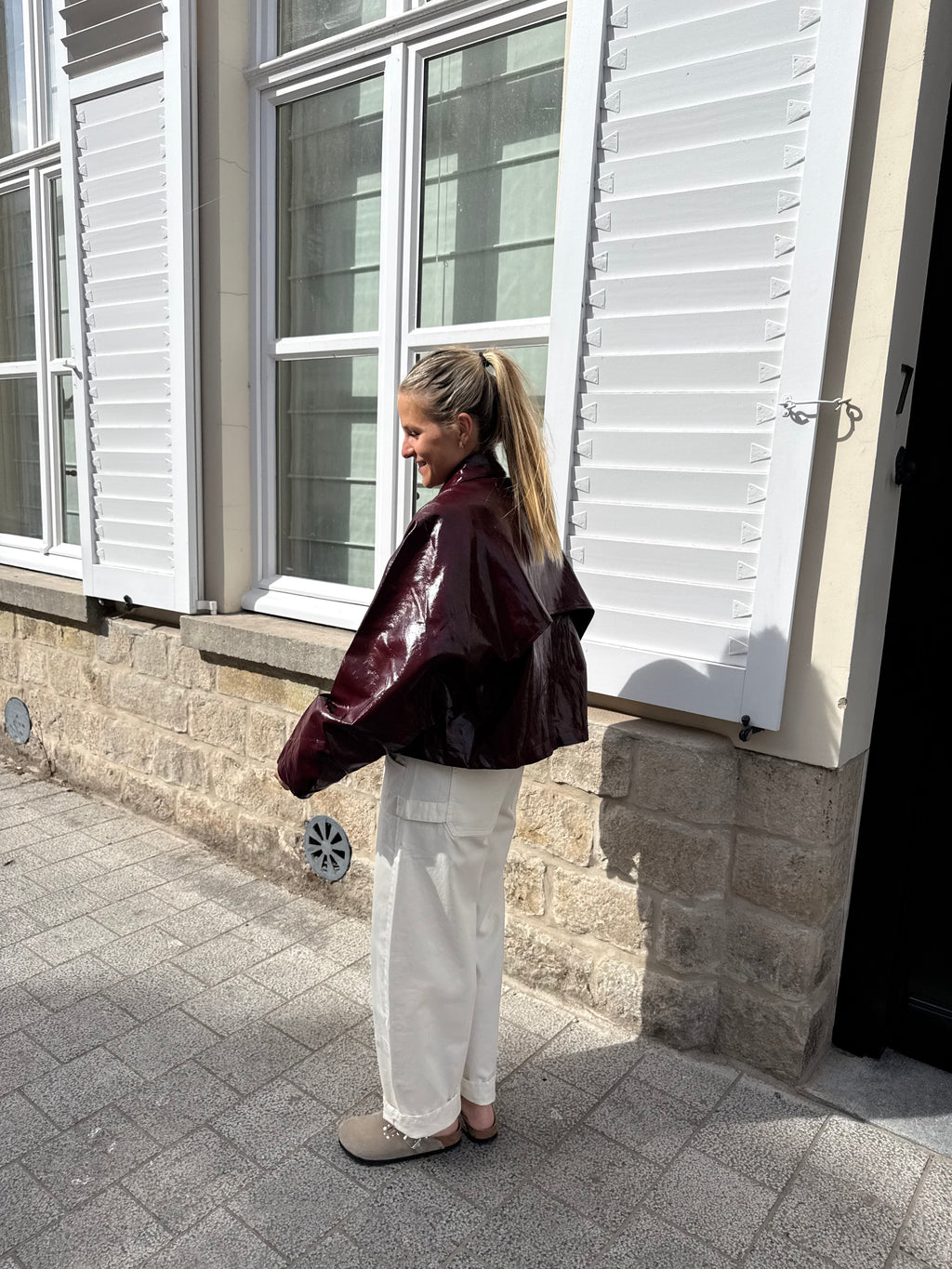 Lou Jacket Burgundy