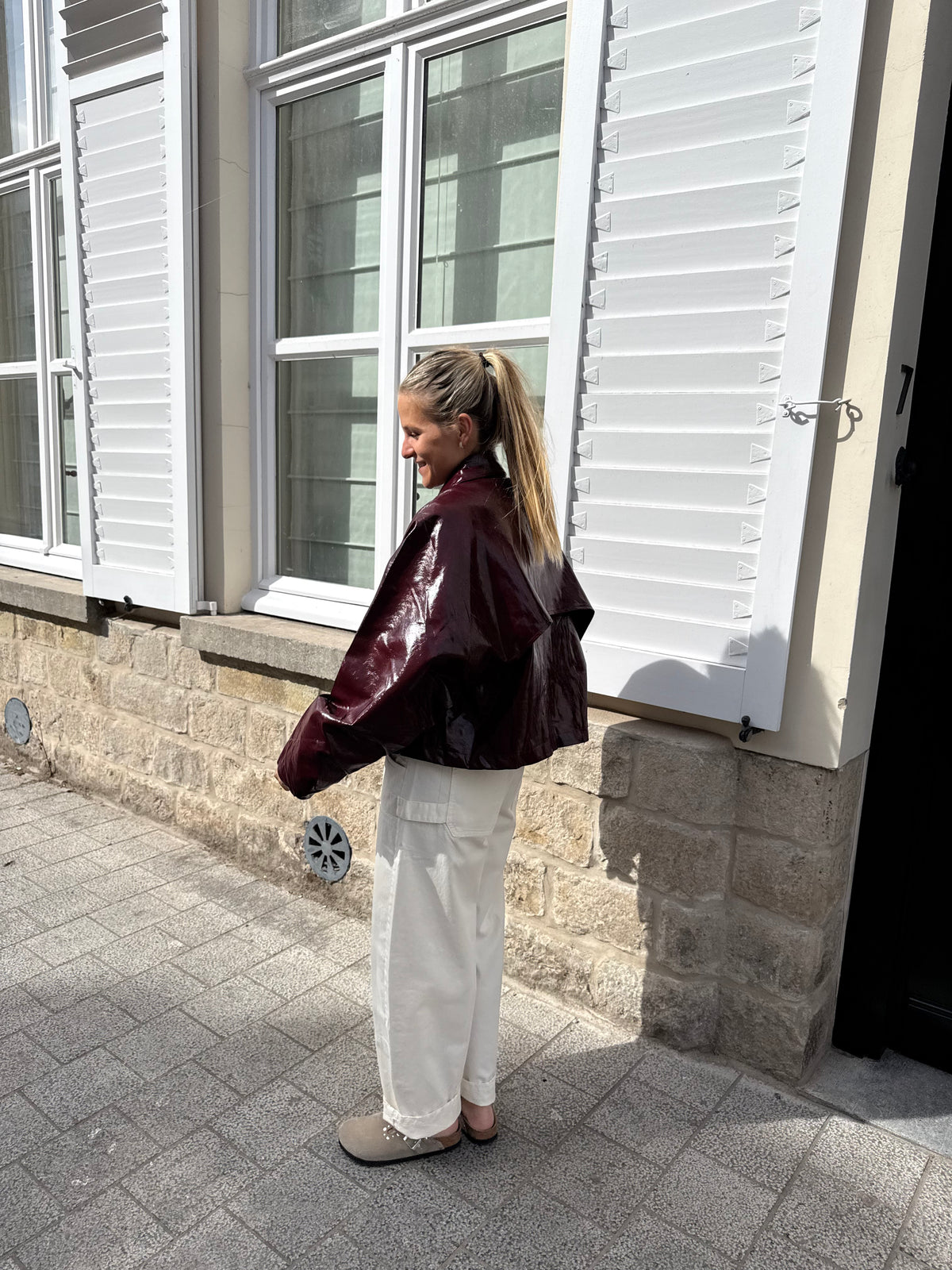 Lou Jacket Burgundy