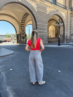 Giselle Grey Balloon Jeans