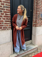 Nathalie Gilet Brique