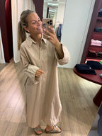Marie Dress Beige