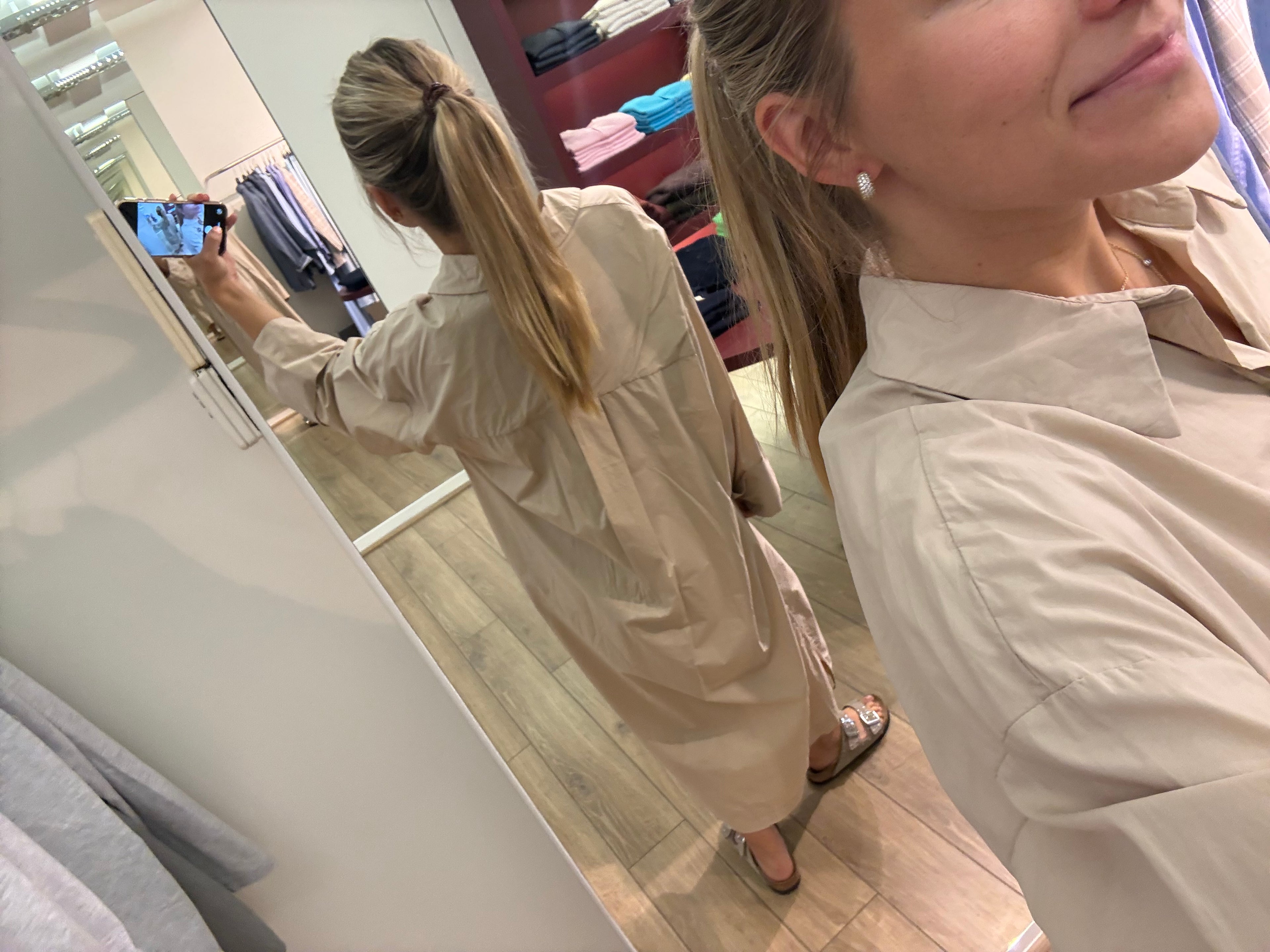 Marie Dress Beige