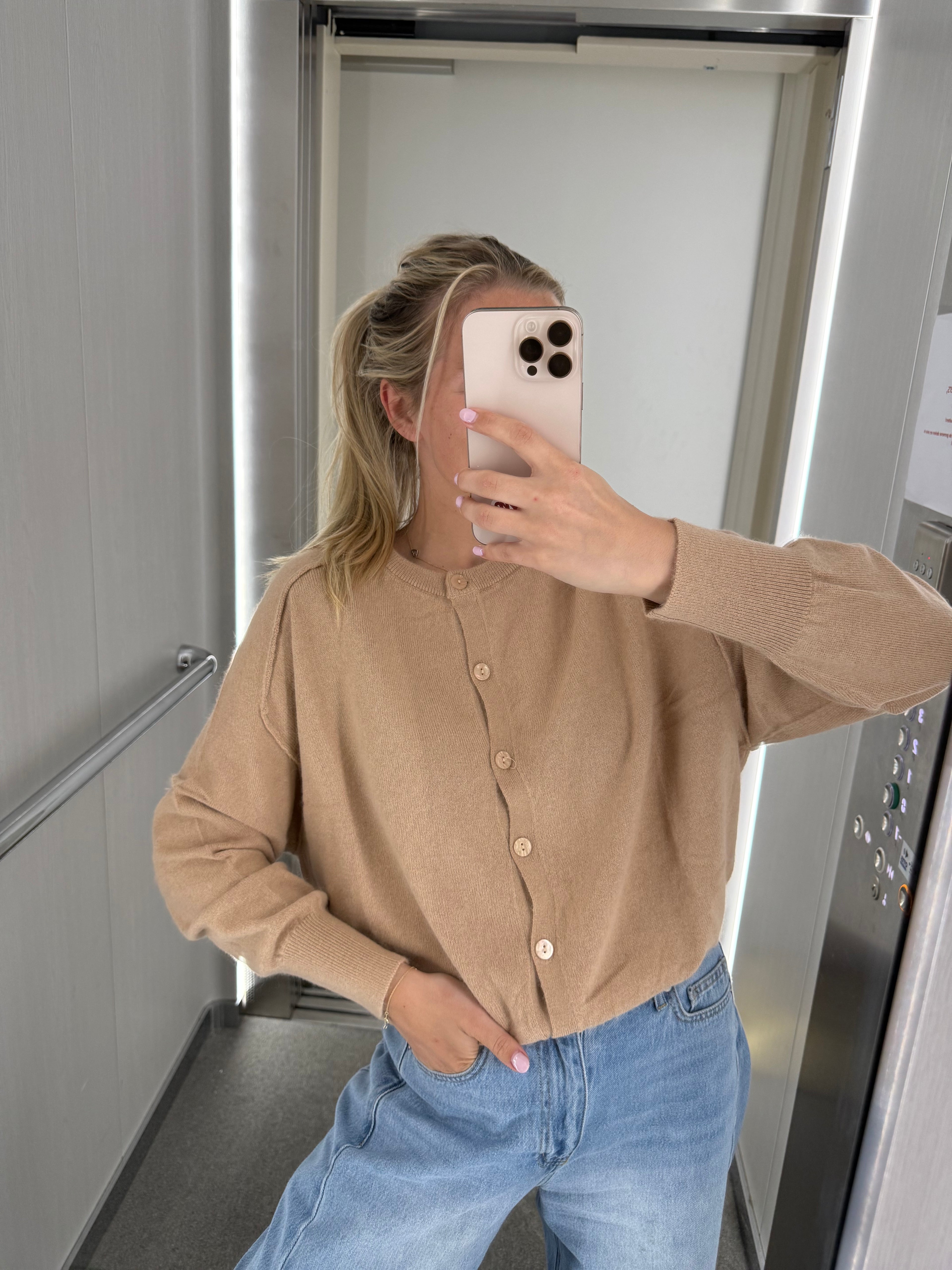 Jeanne Knit Camel