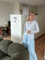 Celestine Wrap Top Grey