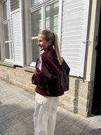 Lou Jacket Burgundy