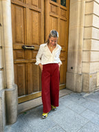 Juliette Pants Red