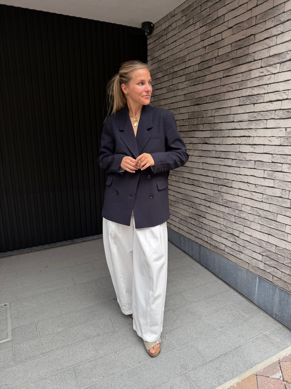 Rio Blazer Back Detail Marine