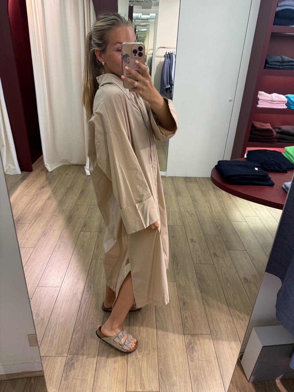 Marie Dress Beige