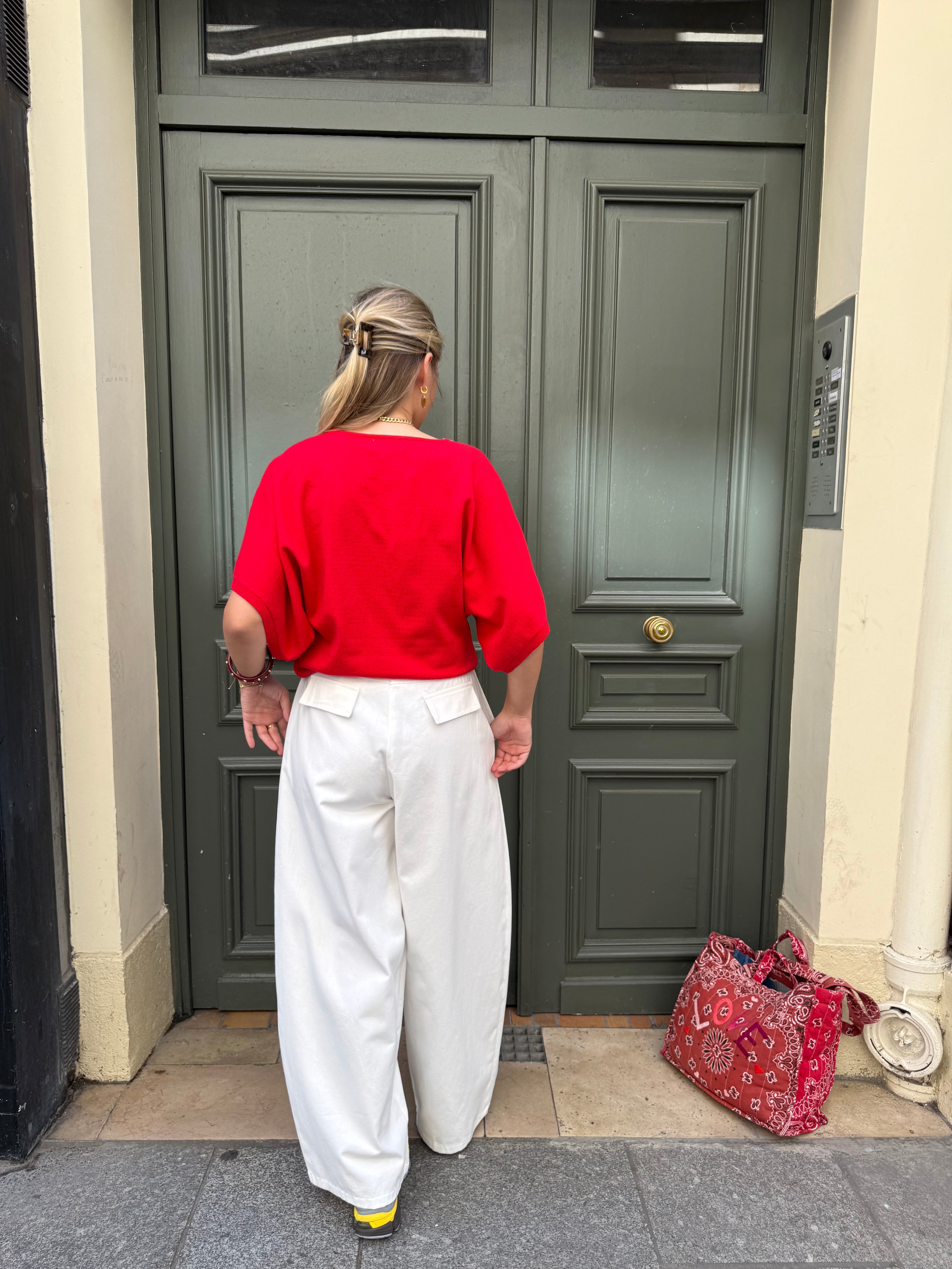Soléne Knit Red