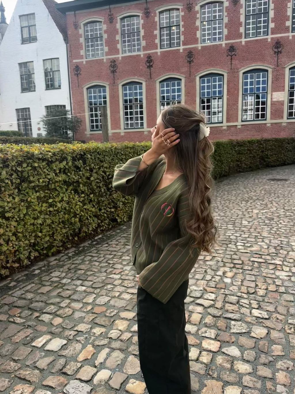 Suzette Cardigan Green