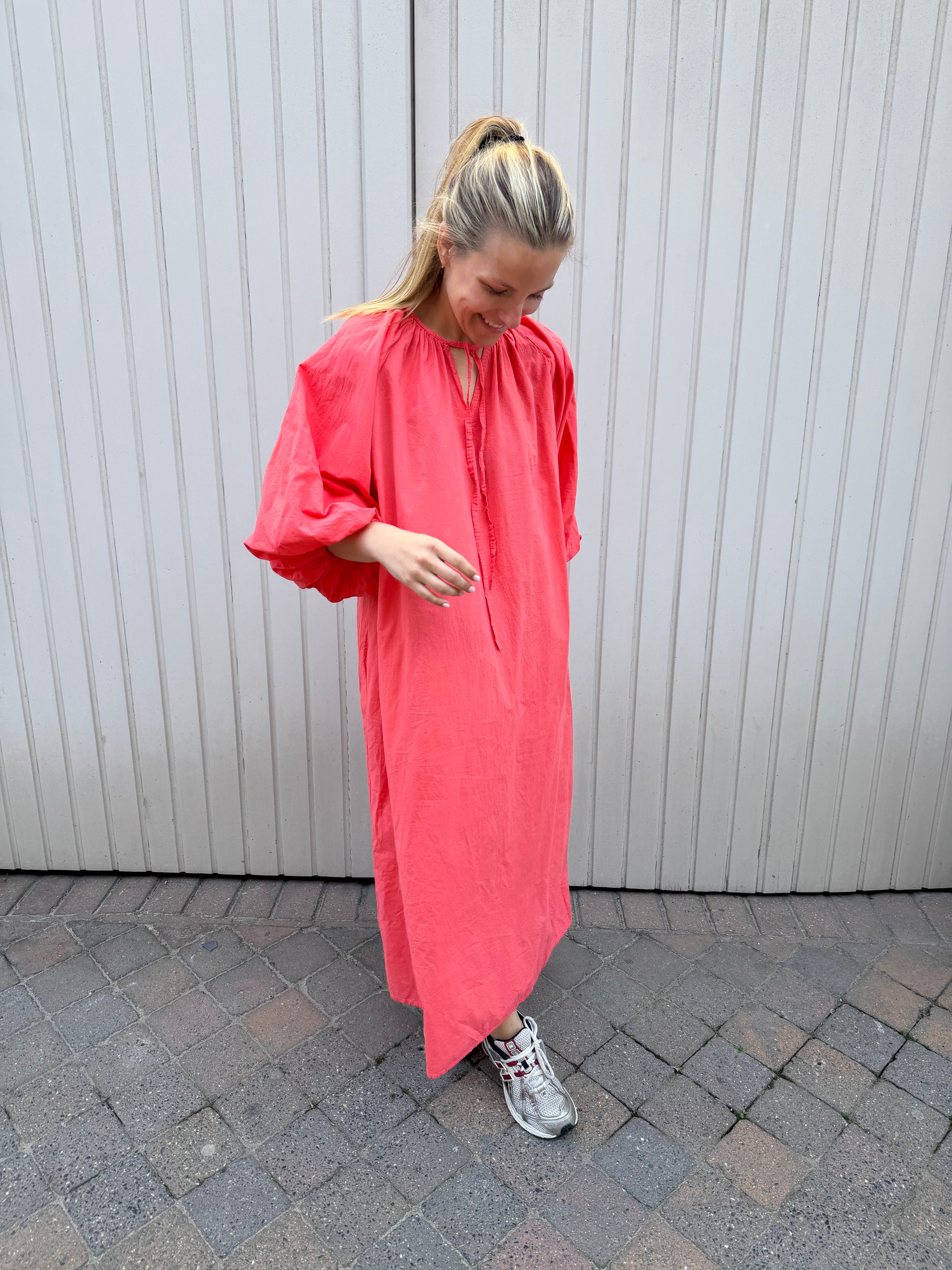 Leonie Dress Coral