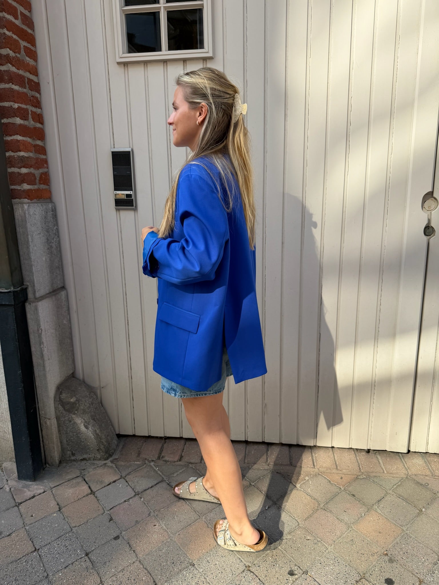 Oversized Blazer Cobalt