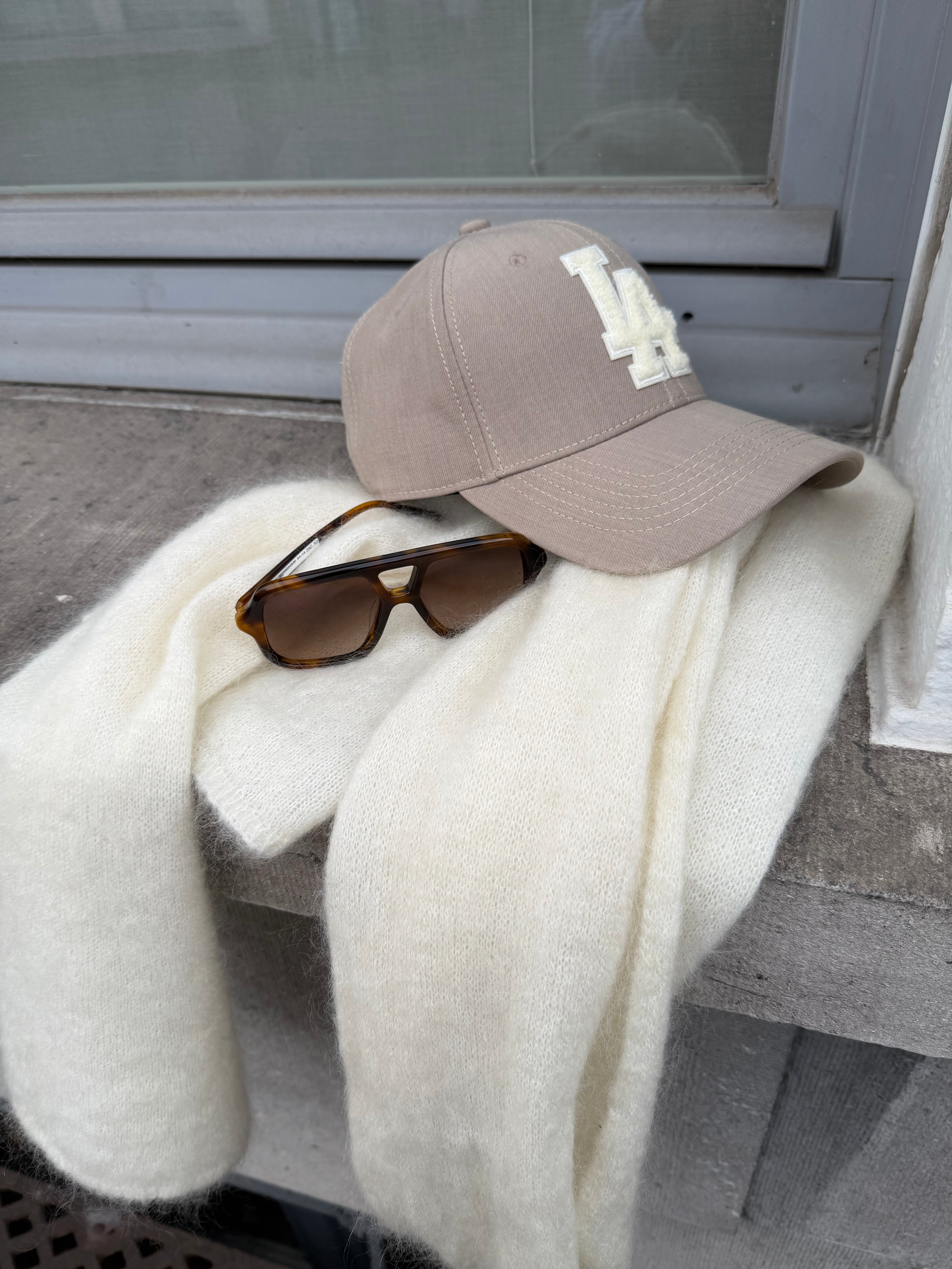 Marie Claire Scarf Ecru