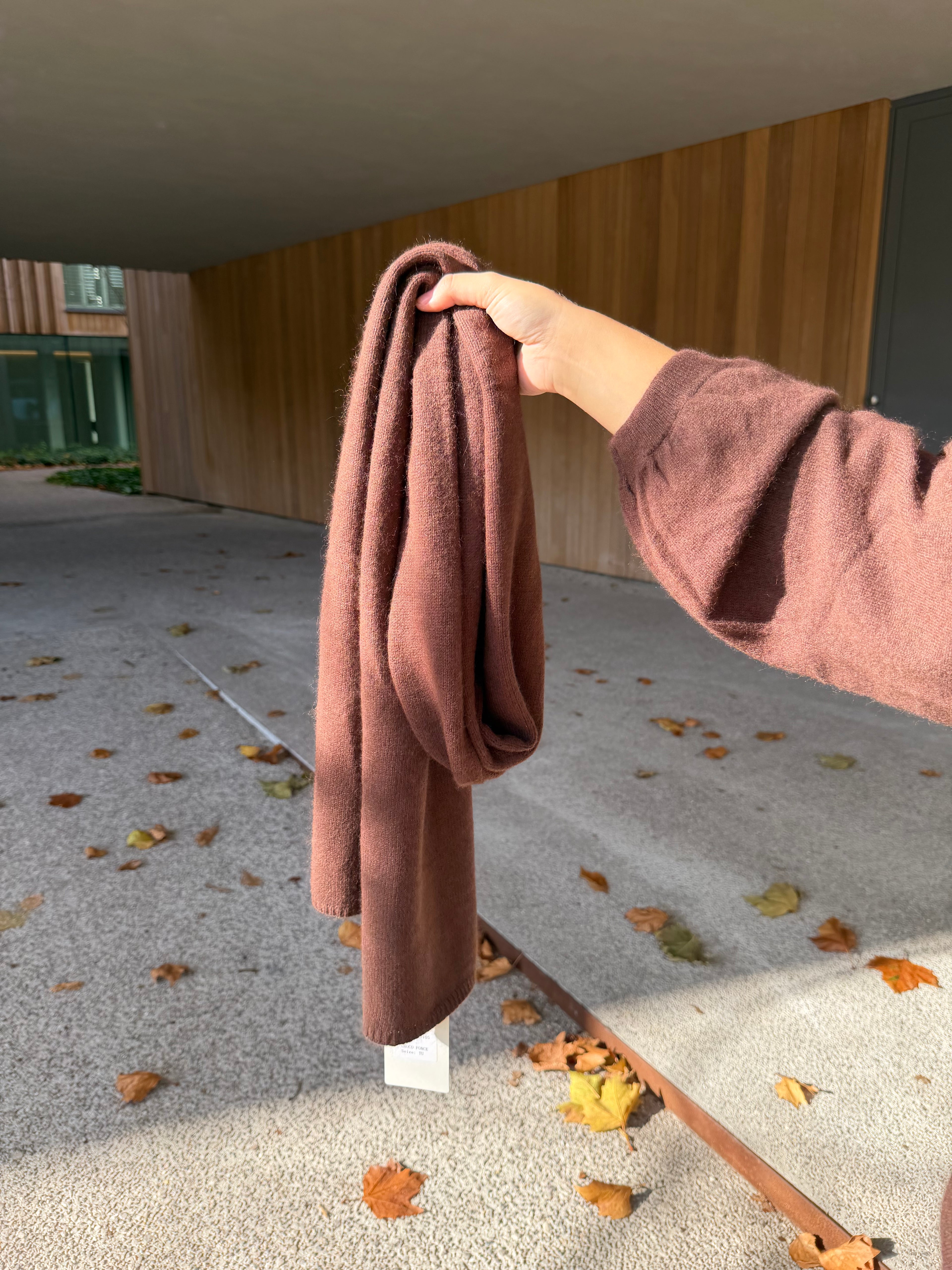 Valérie Scarf Chocolate