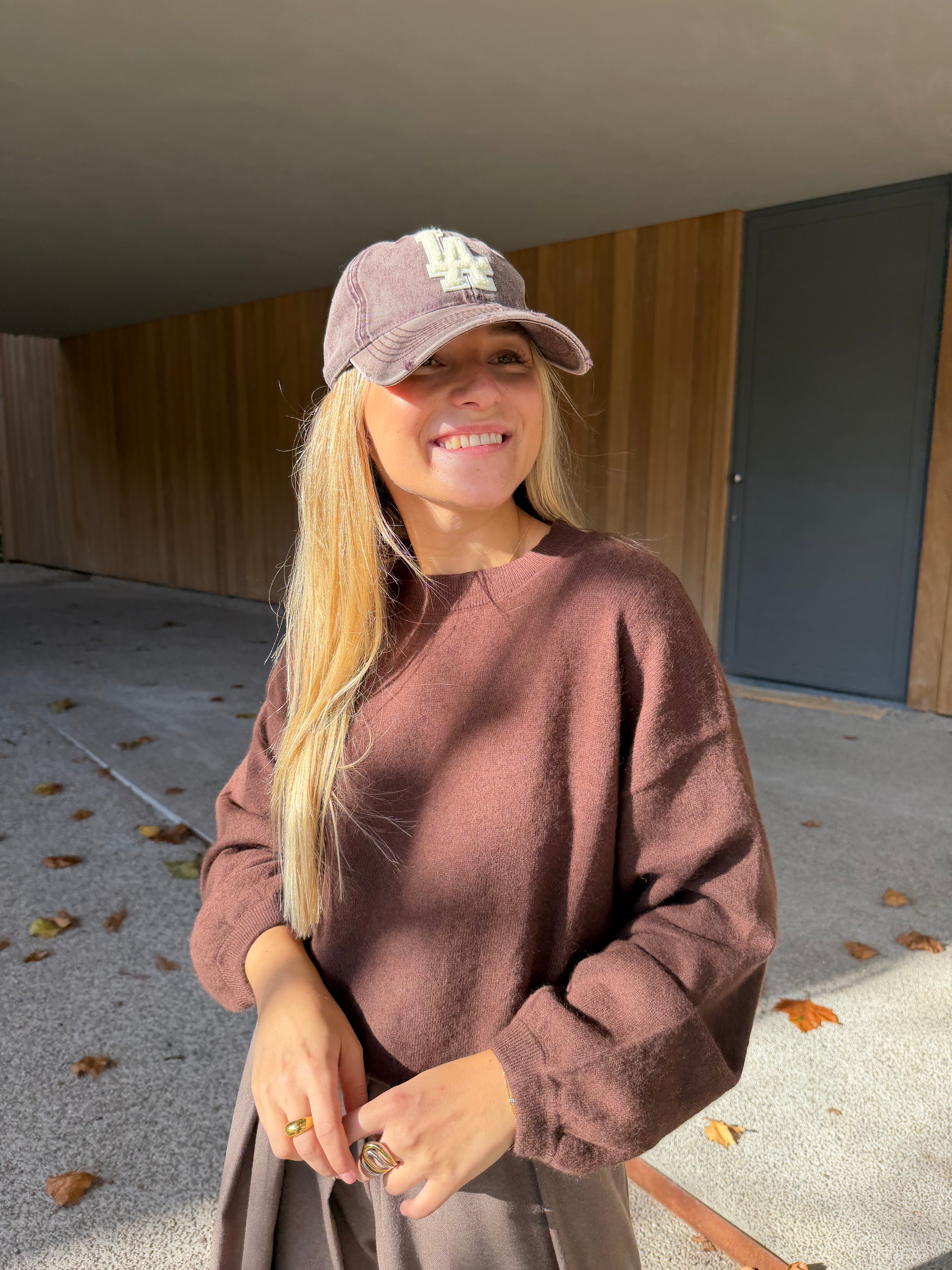 Valérie Knit Chocolate