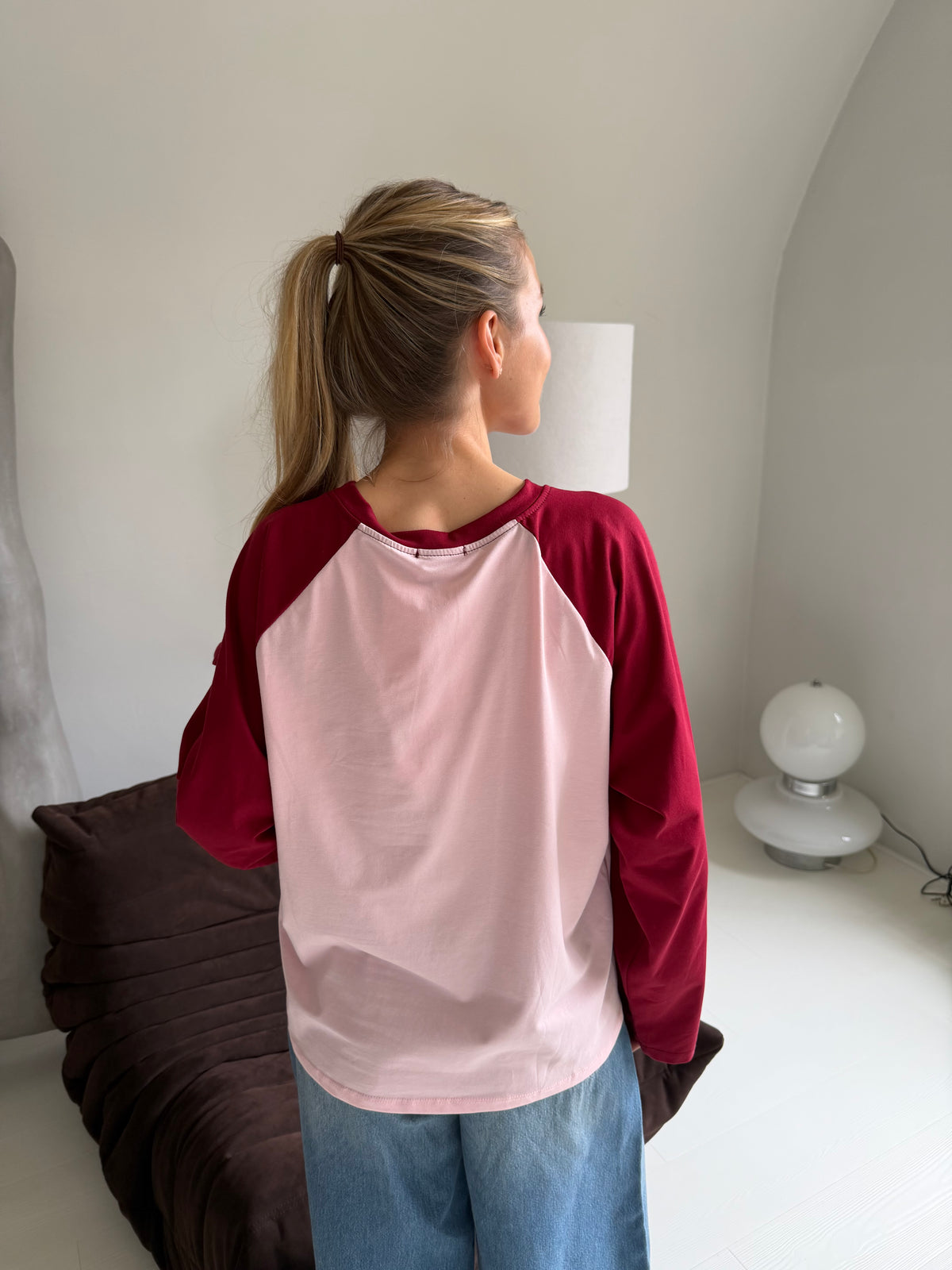 Ellie Tee Burgundy