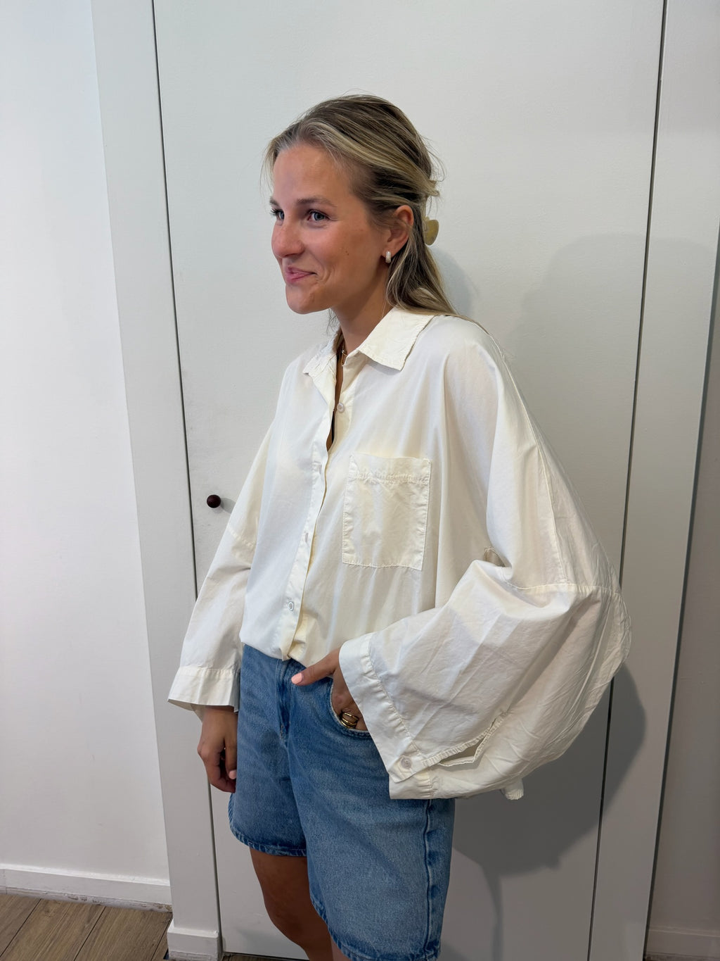 Camille Blouse Ecru