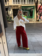 Juliette Pants Red
