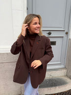 Eline Blazer Chocolate